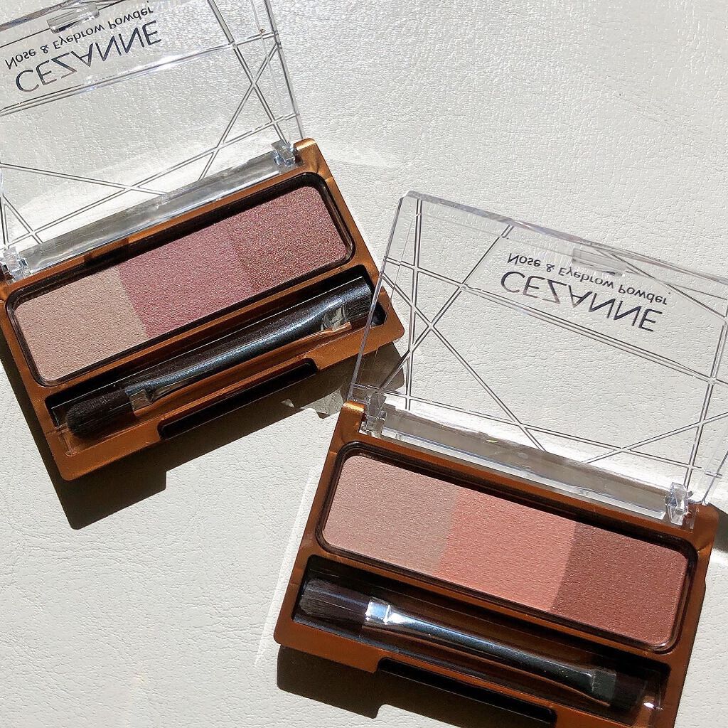 ノーズ&アイブロウパウダー/CEZANNE/パウダーアイブロウを使ったクチコミ(1枚目)