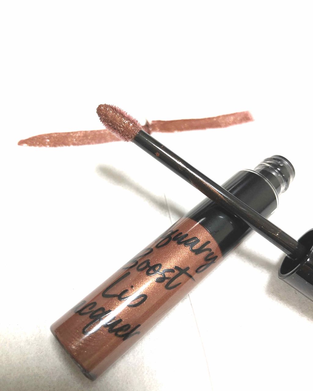 アクアリィ ブースト リップラッカー/リンメル ロンドン/リップグロスを使ったクチコミ（1枚目）