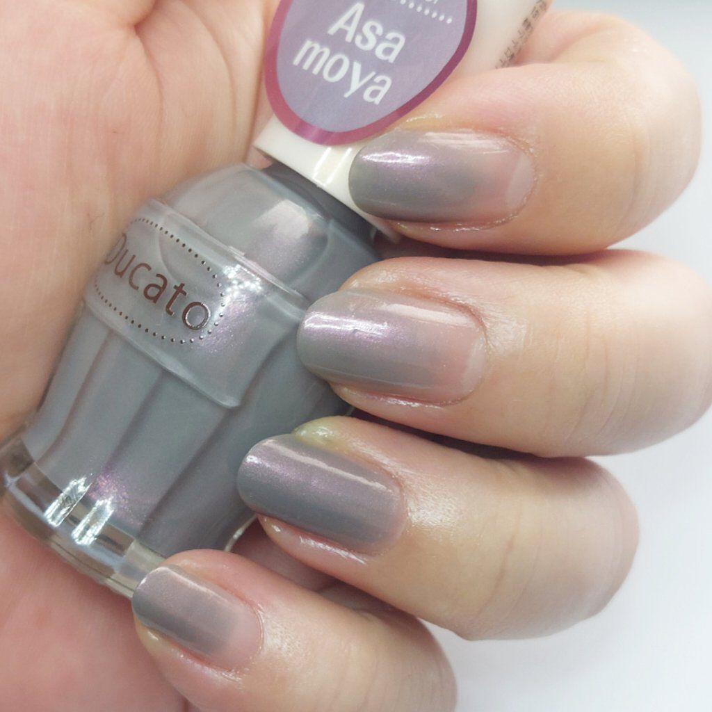 ナチュラルネイルカラーN 153 ピスタチオグリーン/デュカート/マニキュアを使ったクチコミ（3枚目）