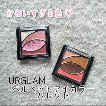 UR GLAM　VELVET EYE COLOR PALETTE/U R GLAM/アイシャドウパレットを使ったクチコミ（1枚目）