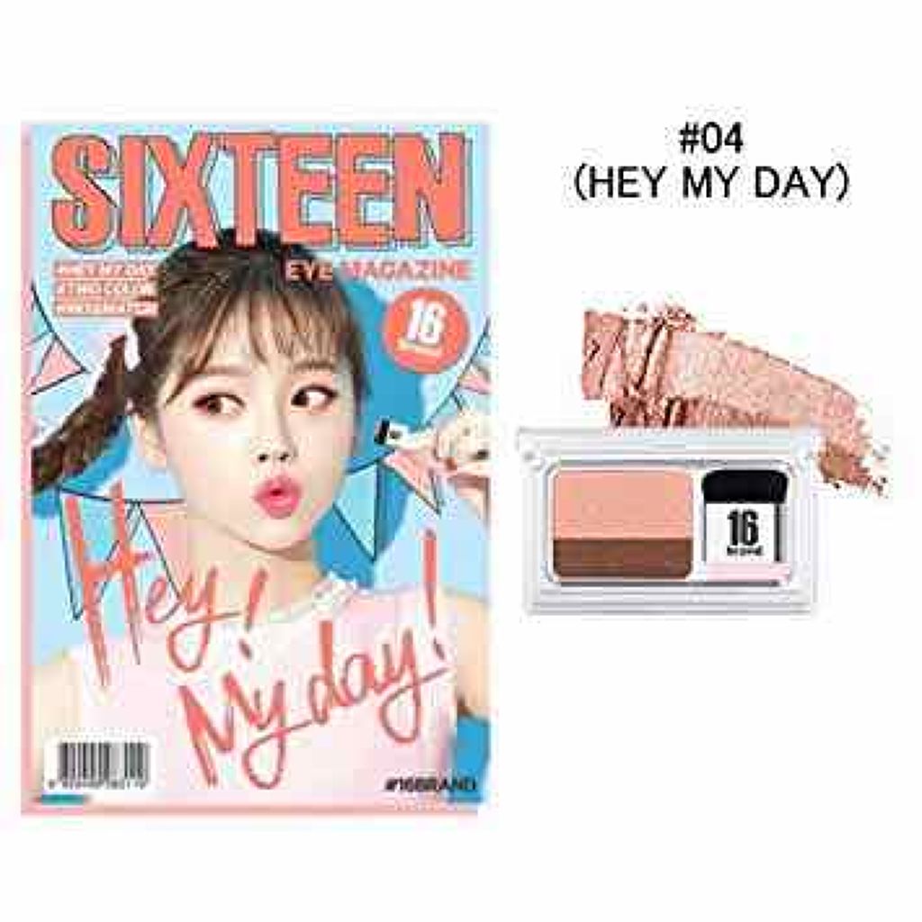 16 EYE MAGAZINE/16BRAND/アイシャドウパレットを使ったクチコミ(1枚目)