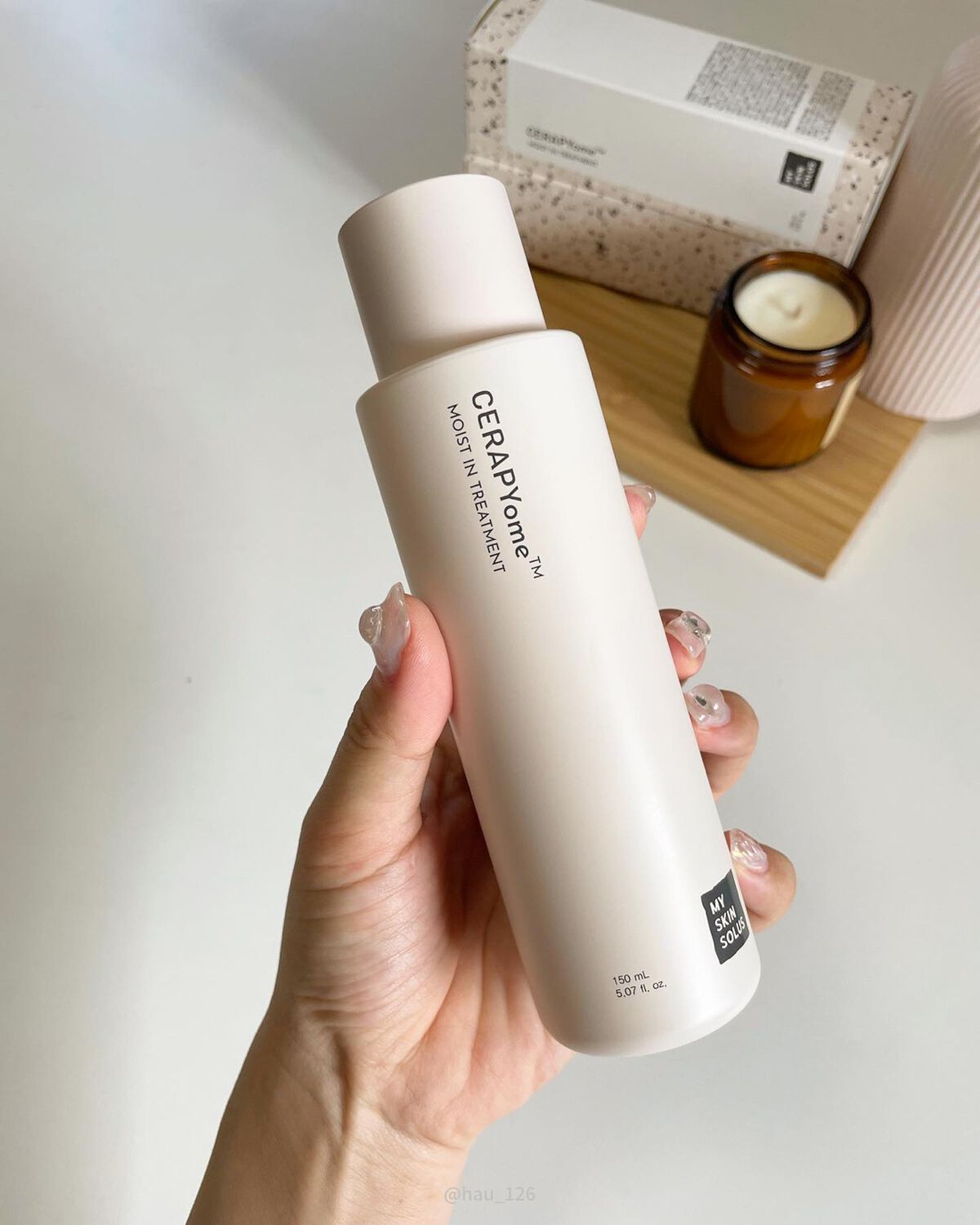 CERAPYome Moist In Treatment/my skin solus/美容液を使ったクチコミ(3枚目)