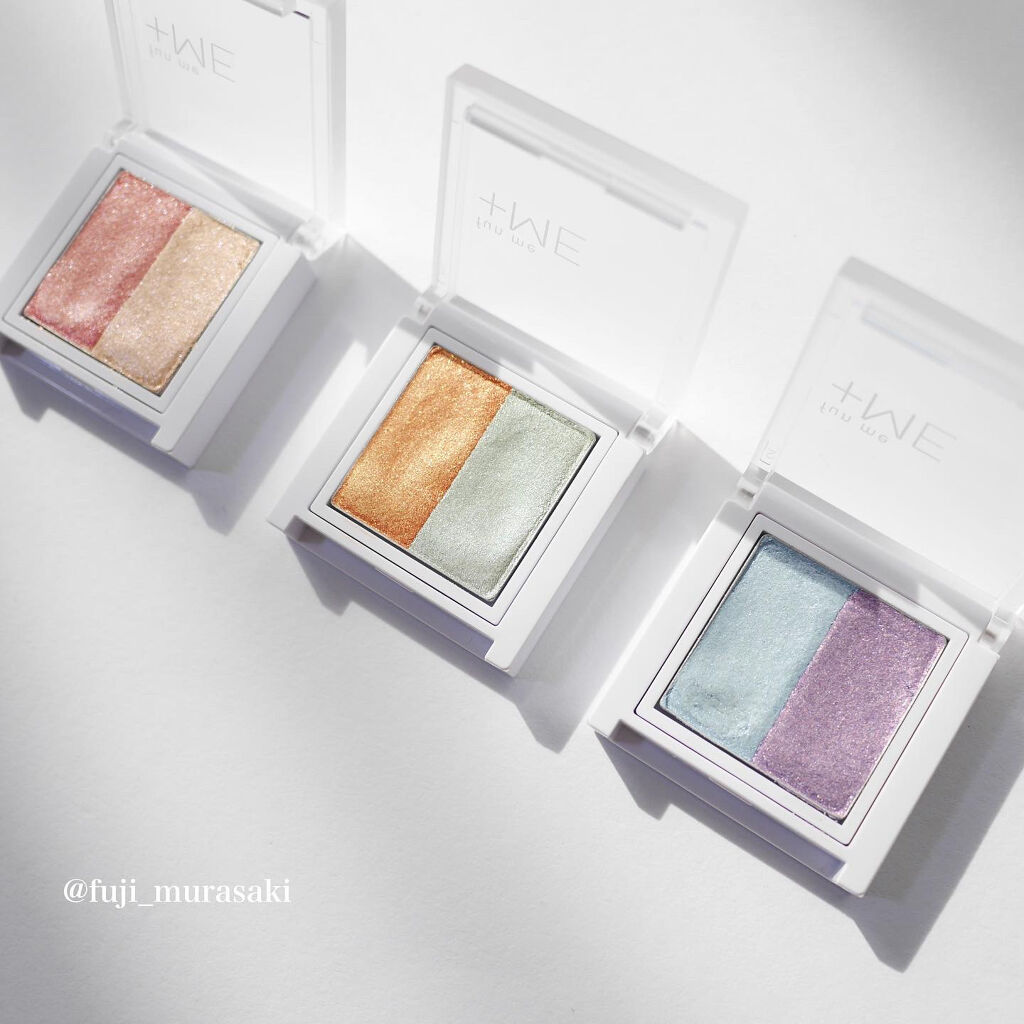 ラメシャワーシャドウ/funme＋ME/ジェル・クリームアイシャドウを使ったクチコミ（2枚目）