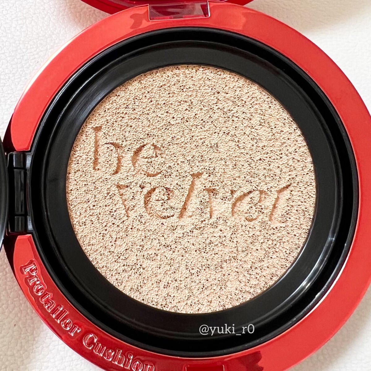 プロテーラービーベルベットカバークッション/espoir/クッションファンデーションを使ったクチコミ(2枚目)