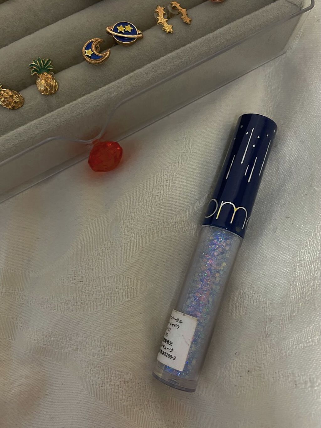 リキッド グリッター シャドウ/rom&nd/グリッターを使ったクチコミ（1枚目）