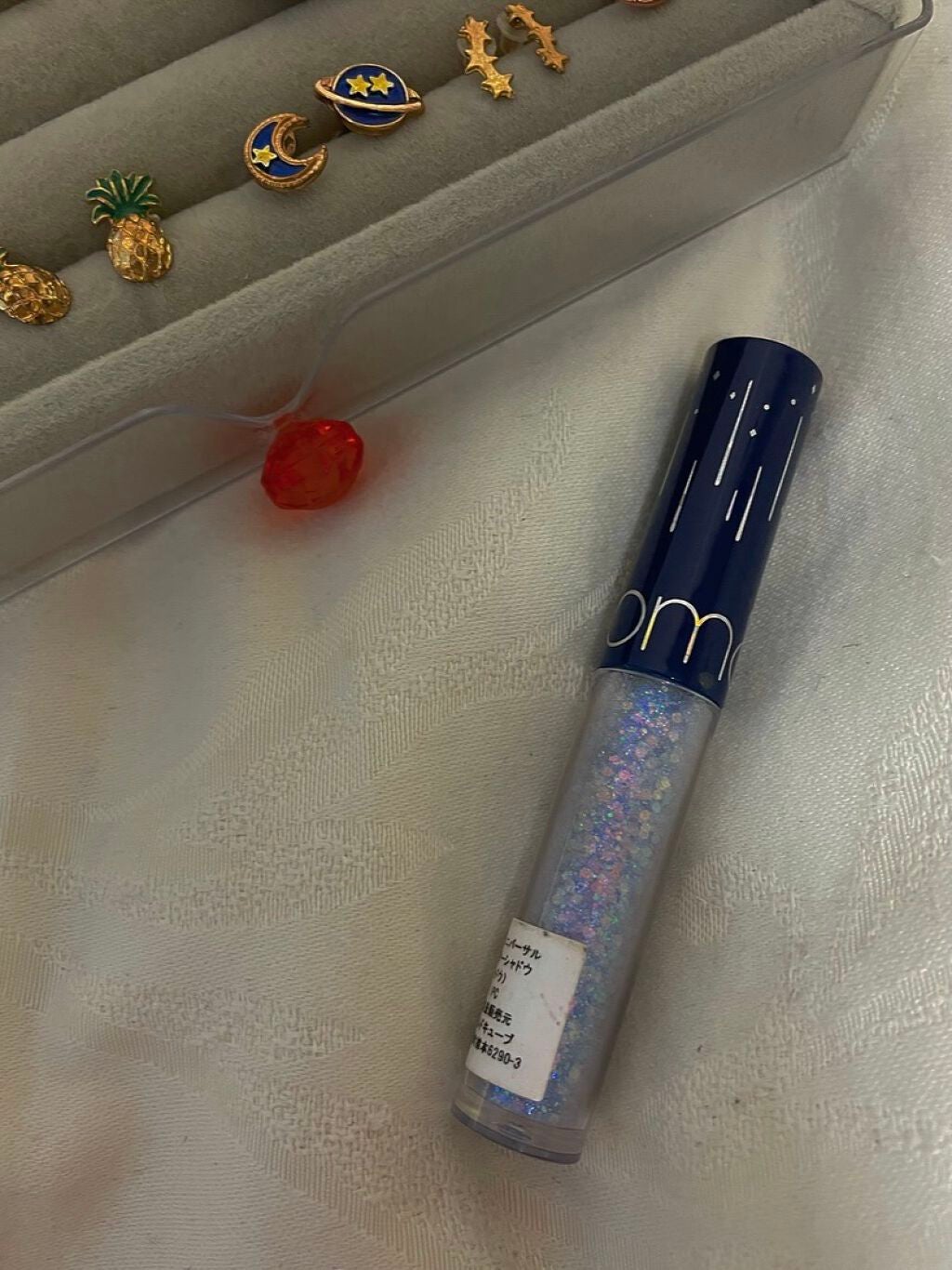 リキッド グリッター シャドウ/rom&nd/グリッターを使ったクチコミ(1枚目)