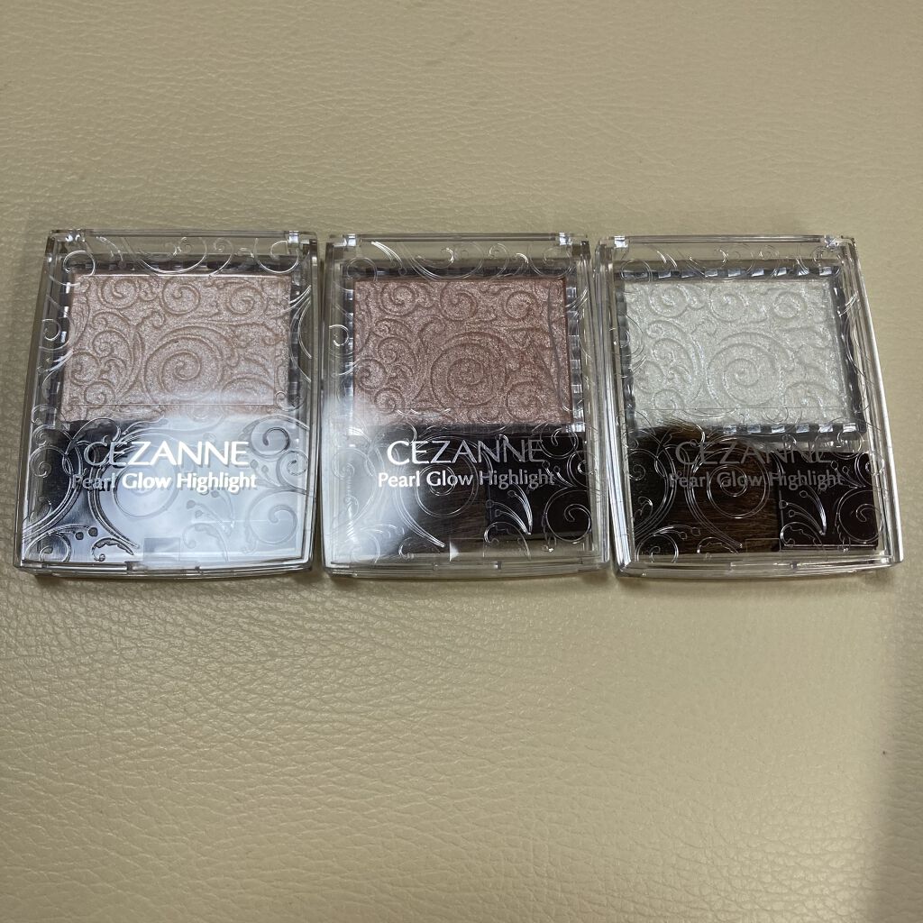 パールグロウハイライト/CEZANNE/パウダーハイライトを使ったクチコミ（2枚目）