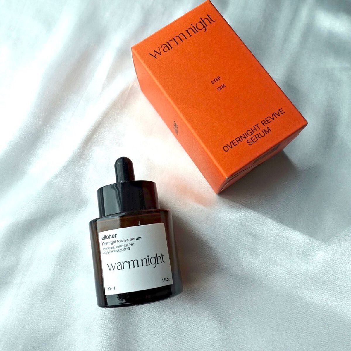 ウォームナイト - Overnight Revive Serum/elloher/美容液を使ったクチコミ(1枚目)