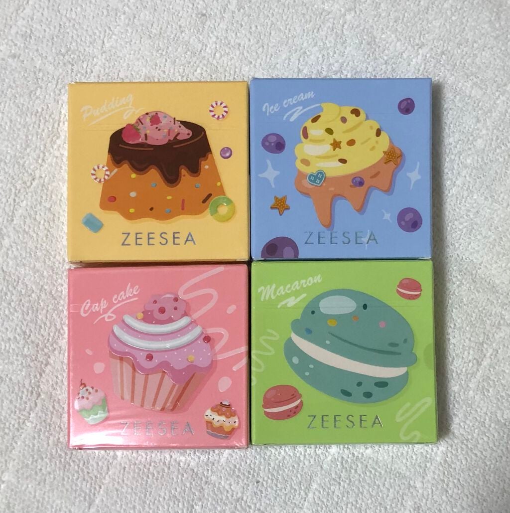 ZEESEAデザートコレクション4カラーアイシャドウパレット/ZEESEA/アイシャドウパレットを使ったクチコミ(1枚目)