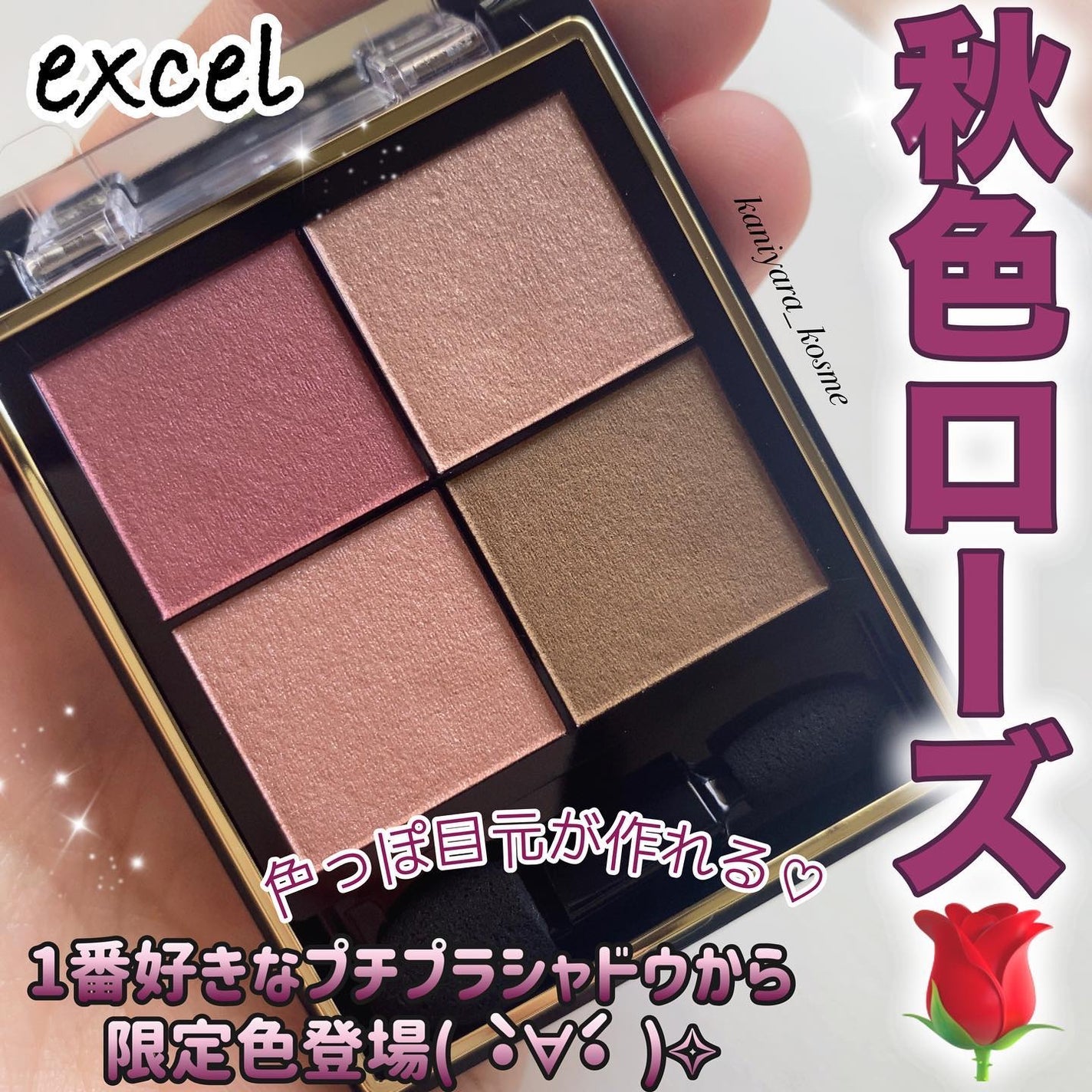 リアルクローズシャドウ/excel/アイシャドウパレットを使ったクチコミ(1枚目)