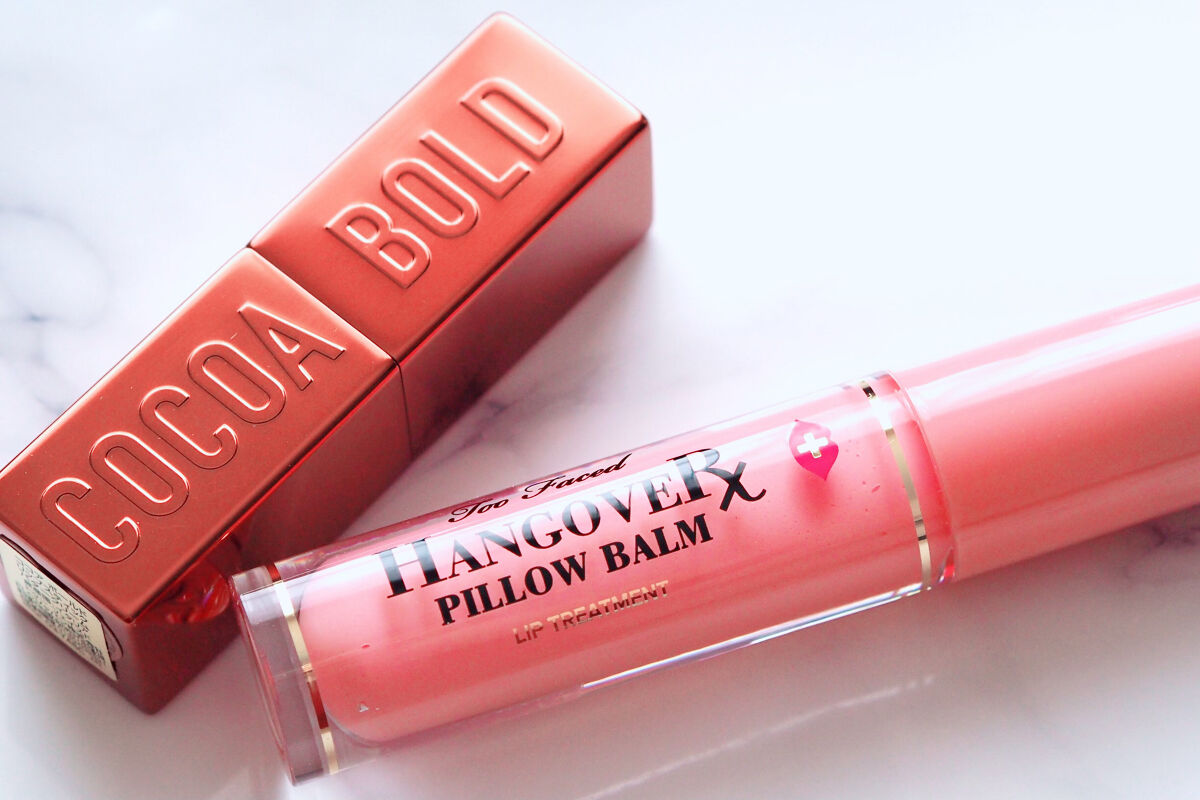 ～トゥー フェイスド ハングオーバー～ ピロー バーム リップ トリートメント/Too Faced/リップ美容液を使ったクチコミ（2枚目）