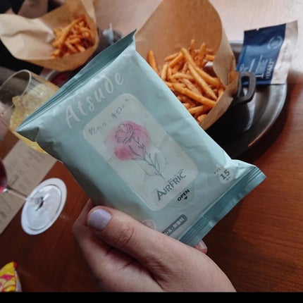 真紅 on LIPS 「【AIRFRIC】様の『おでかけ用』乾かない手口ふきをお試しさ..」(3枚目)