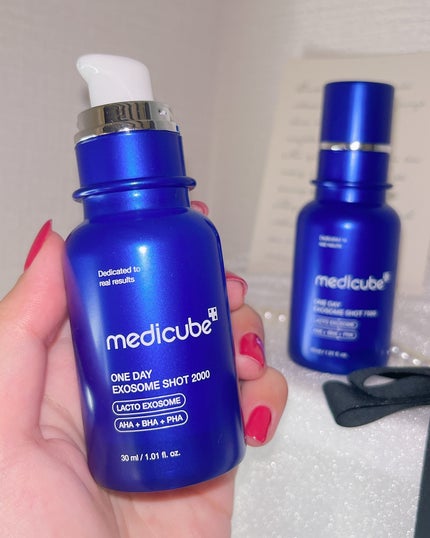 ゼロ1DAYエクソソームショット2000/MEDICUBE/美容液を使ったクチコミ(4枚目)