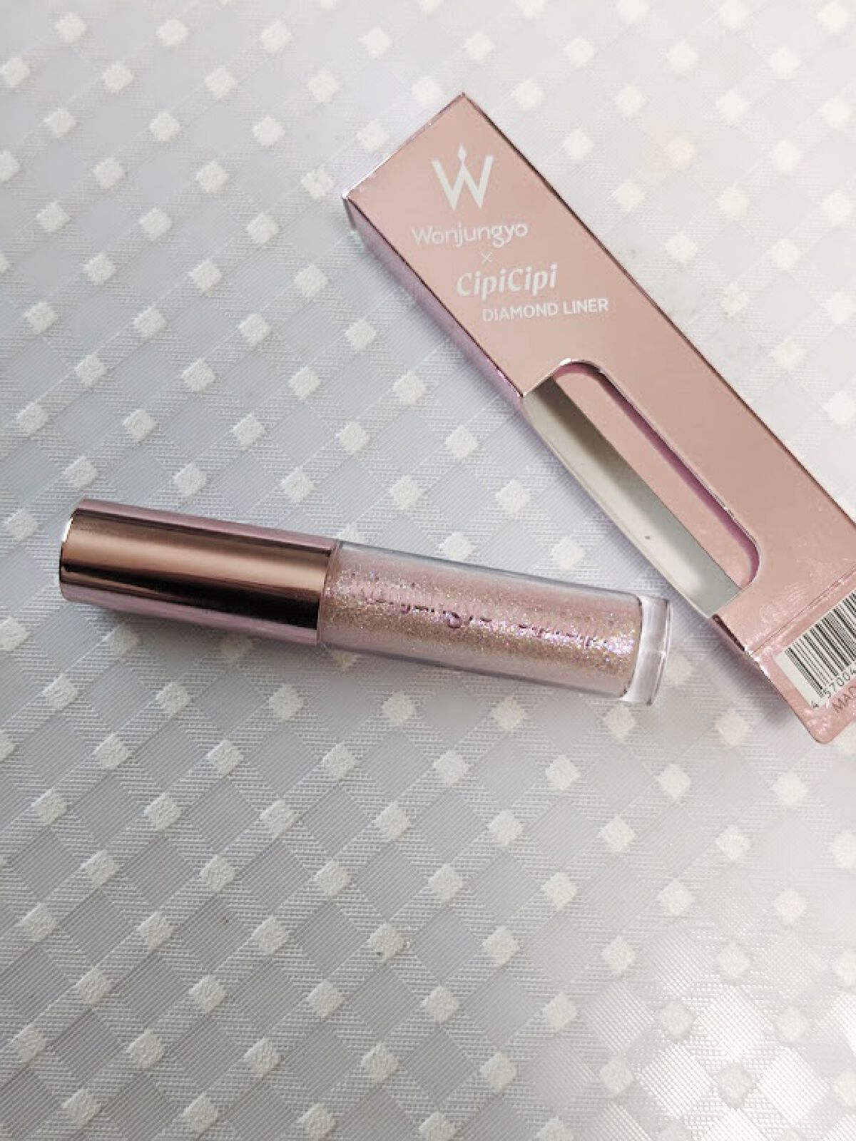 ウォンジョンヨ ダイヤモンドライナー/Wonjungyo/リキッドアイシャドウを使ったクチコミ(2枚目)