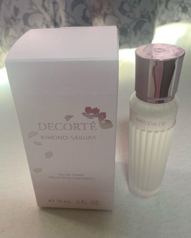 DECORTÉ キモノ サクラ オードトワレのクチコミ「#コスメデコルテ#COSMEDECORTE#コスメデコルテキモノサクラオードトワレ#限定品#k.....」（3枚目）