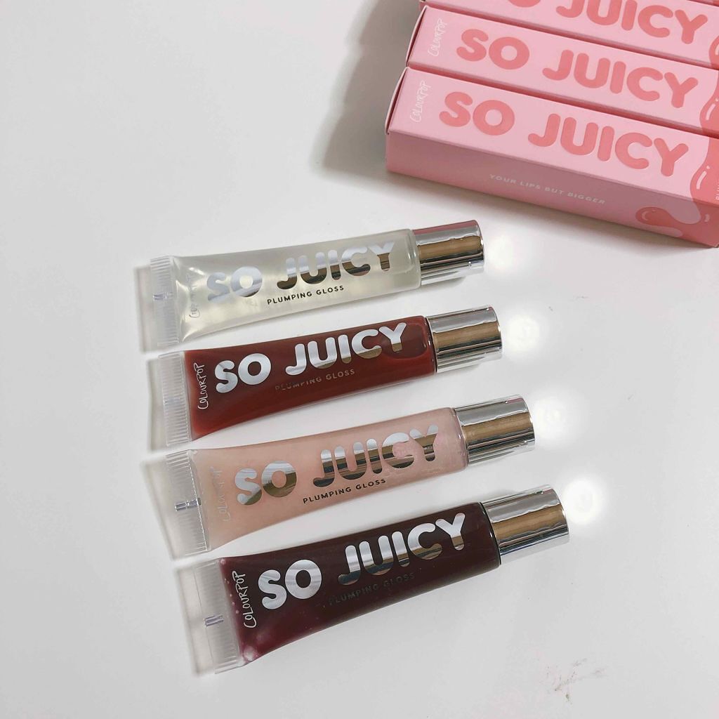 So Juicy Plumping Gloss/ColourPop/リップケアを使ったクチコミ（1枚目）
