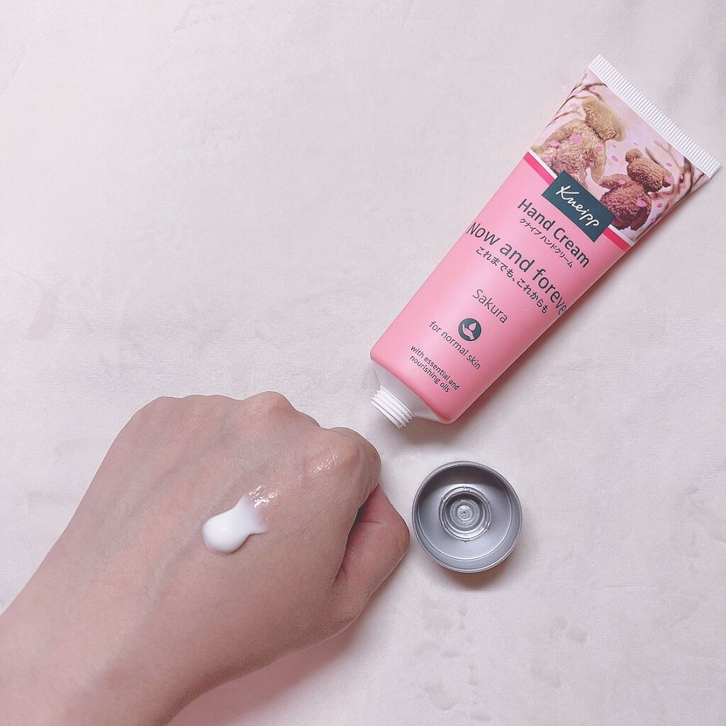 クナイプ ハンドクリーム サクラの香り/クナイプ/ハンドクリームを使ったクチコミ(2枚目)