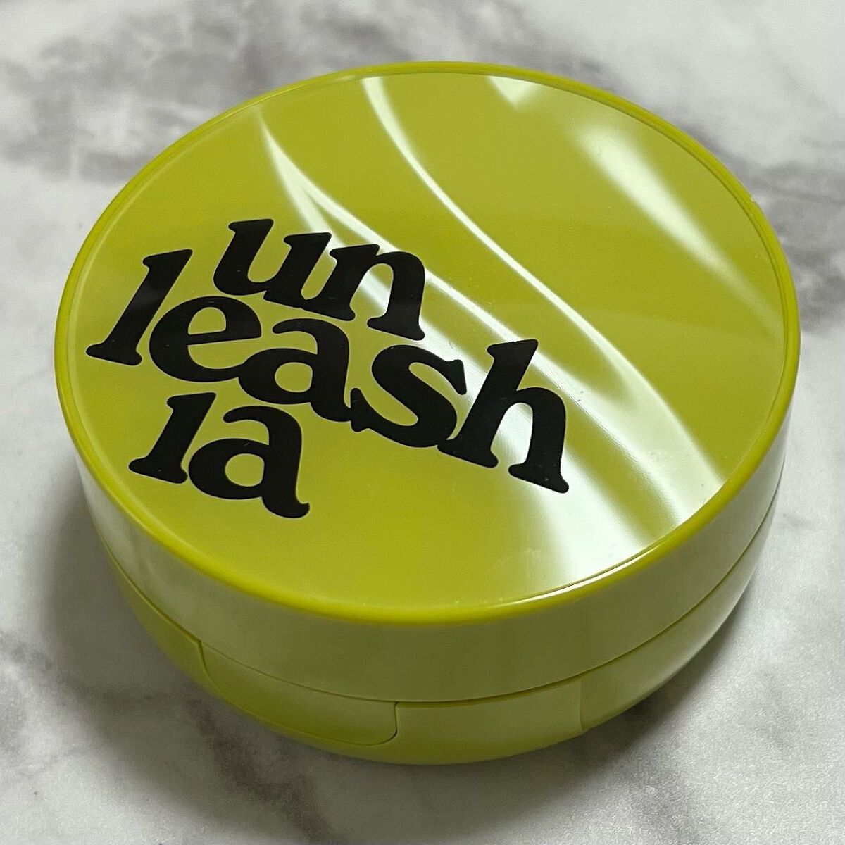 サテンウエアヘルシーグリーンクッション/unleashia/クッションファンデーションを使ったクチコミ(3枚目)