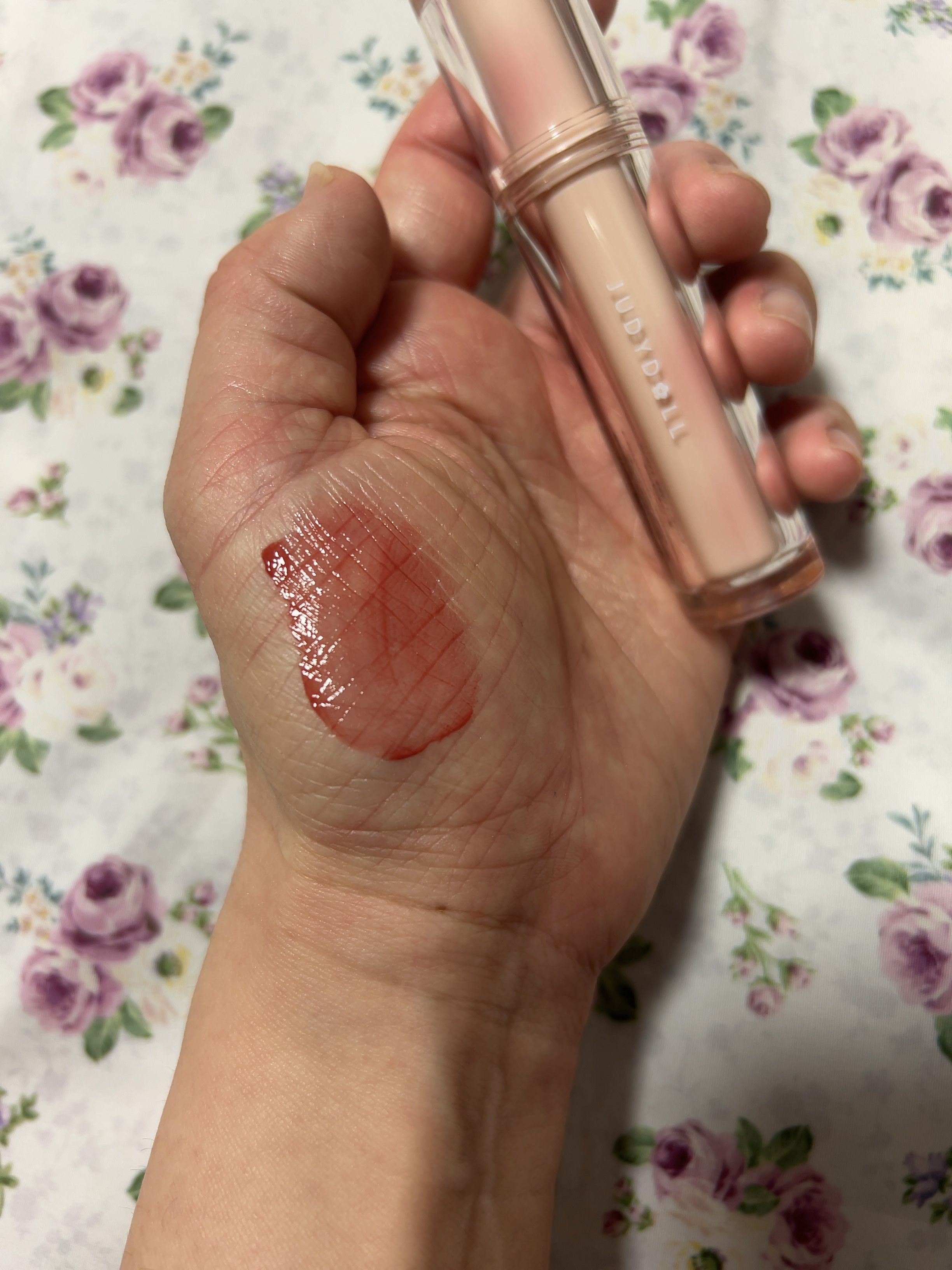 JUDYDOLL 果実茶ティントリップ N05 無花果ゼリー茶/JUDYDOLL/リップティントを使ったクチコミ（2枚目）