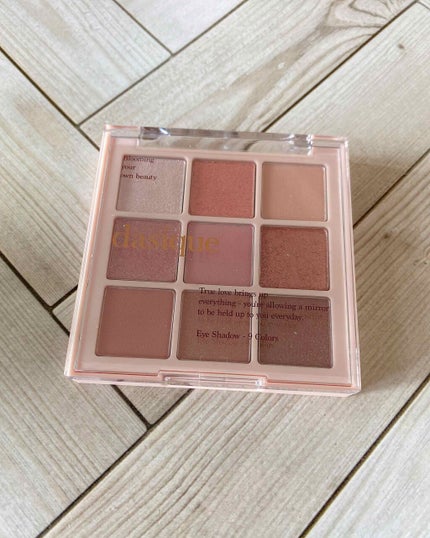 シャドウパレット/dasique/アイシャドウパレットを使ったクチコミ(1枚目)