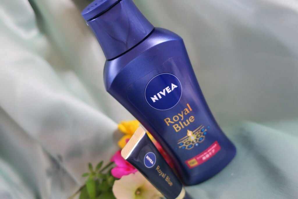 ニベア ロイヤルブルーボディミルク 美容ケア/ニベア/ボディミルクを使ったクチコミ(1枚目)