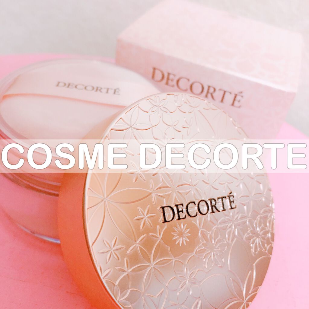 フェイスパウダー/DECORTÉ/ルースパウダーを使ったクチコミ(1枚目)