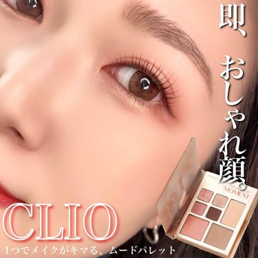 プロ ムード パレット 01 DREAMY MOMENT/CLIO/アイシャドウパレットを使ったクチコミ（1枚目）