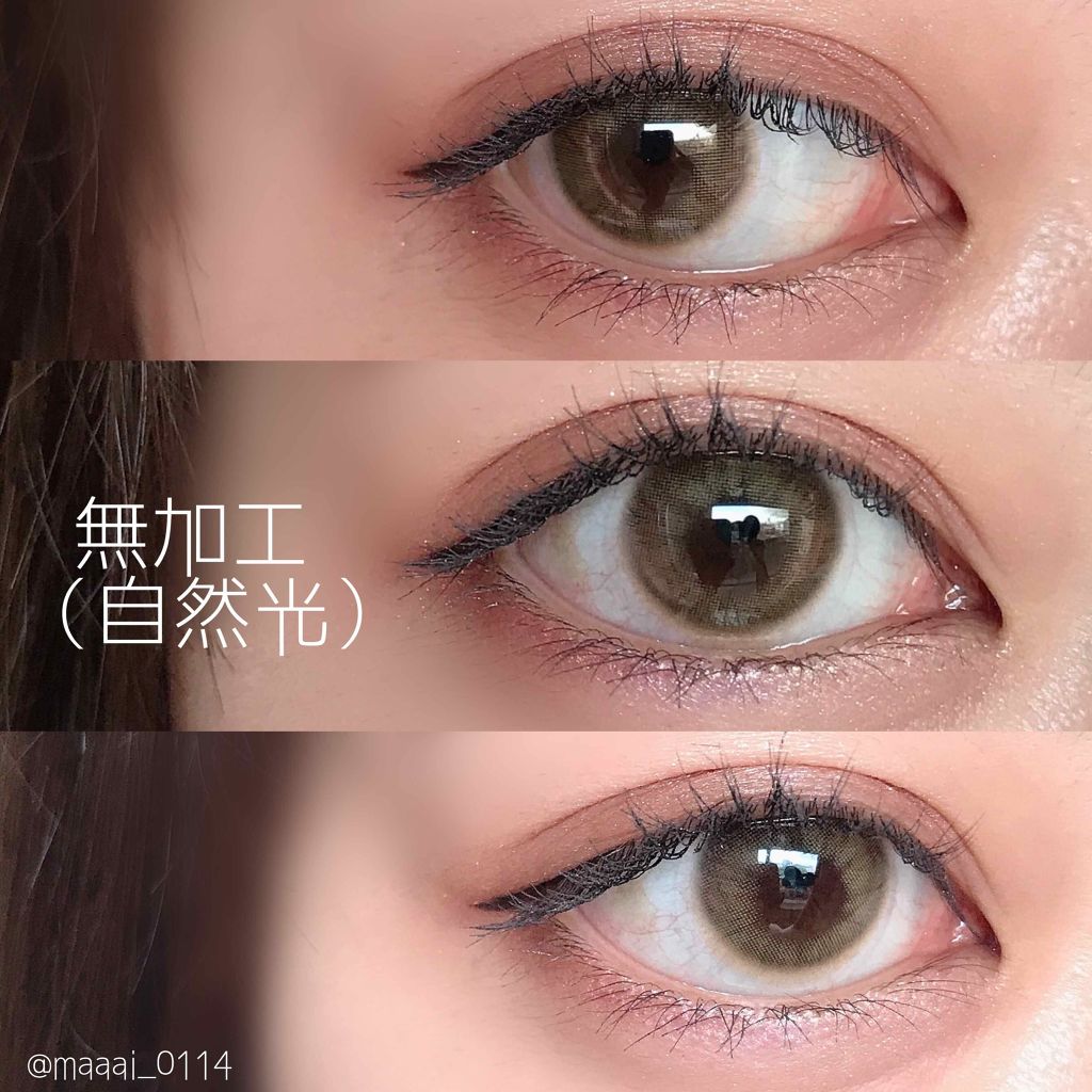 dooonut MINIMAL STYLE/WEEKENDSHOP/カラーコンタクトレンズを使ったクチコミ（2枚目）