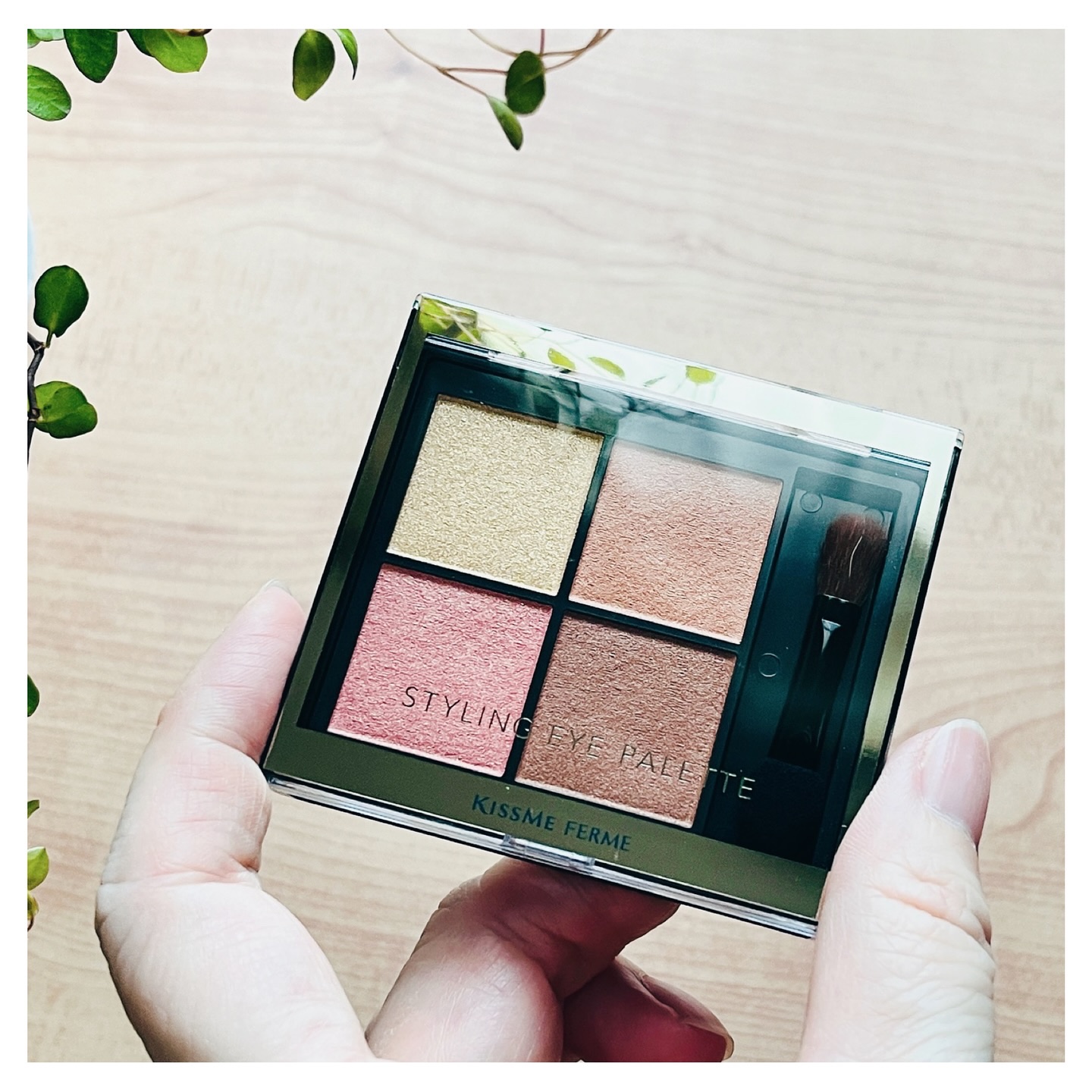 キスミー　フェルム　スタイリングアイパレット/キスミー フェルム/アイシャドウパレットを使ったクチコミ（2枚目）