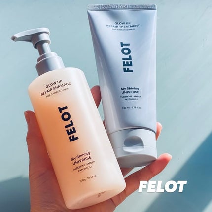 グローアップリペアシャンプー/コンディショナー/FELOT/市販シャンプーを使ったクチコミ(1枚目)