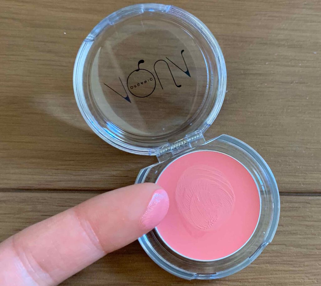 オーガニッククリームチーク/アクア・アクア/ジェル・クリームチークを使ったクチコミ（3枚目）