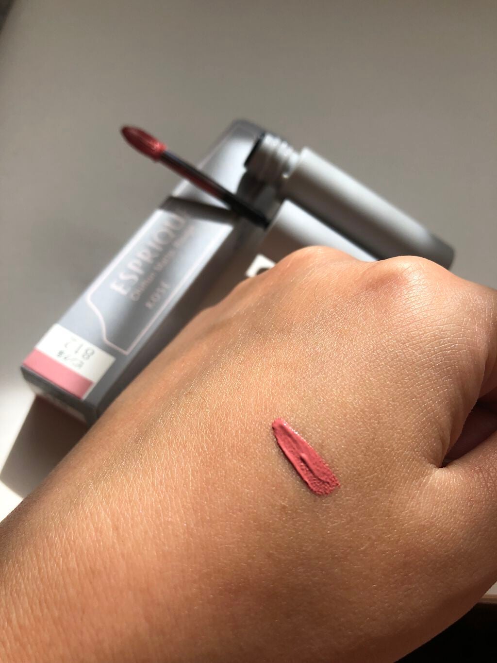 シフォンマット ルージュ/ESPRIQUE/口紅を使ったクチコミ(2枚目)