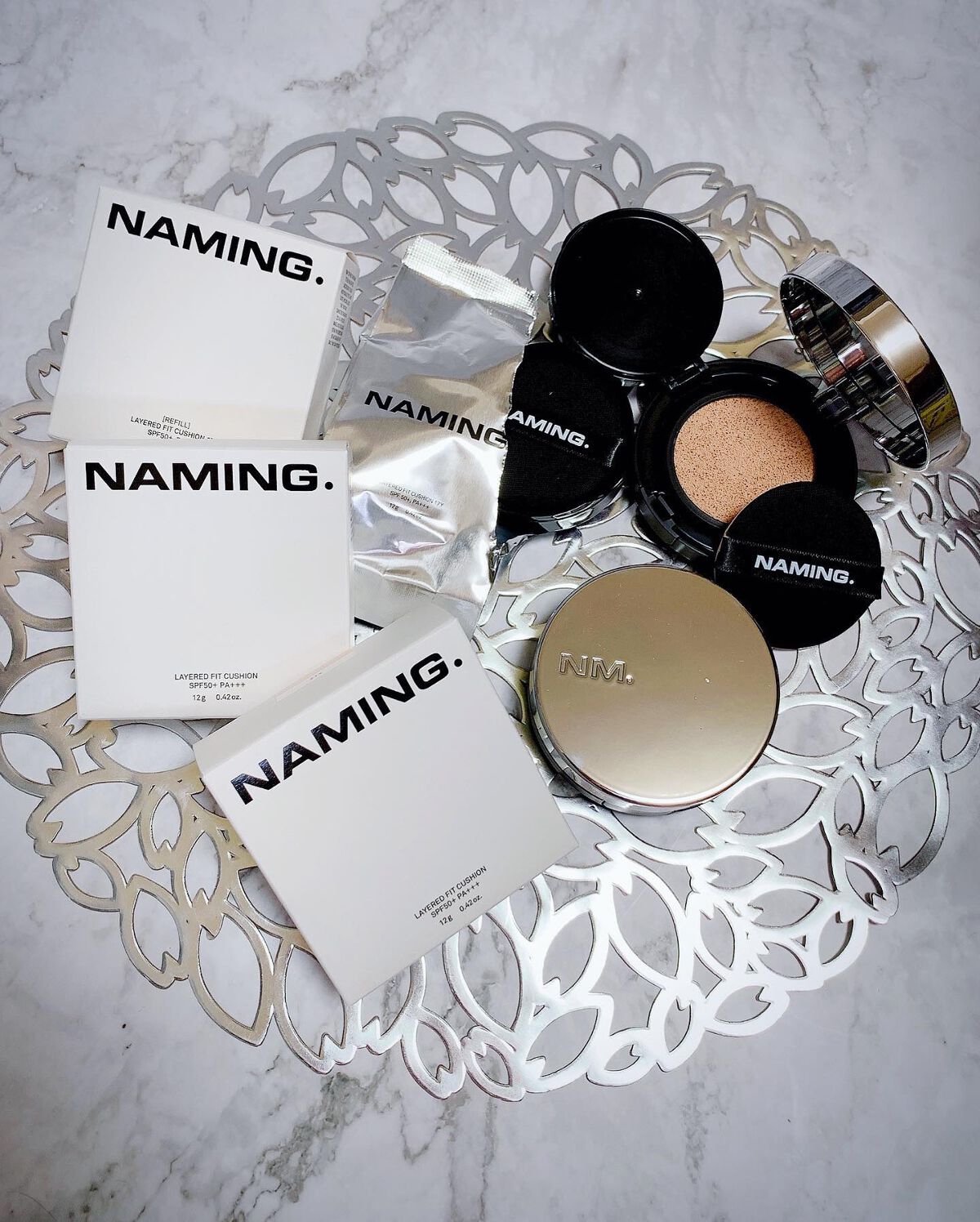 ネーミング レイヤード フィットクッション/NAMING./クッションファンデーションを使ったクチコミ（1枚目）