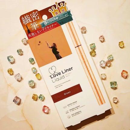 ラブ・ライナー リキッドアイライナーR3/ラブ・ライナー/リキッドアイライナーを使ったクチコミ(1枚目)