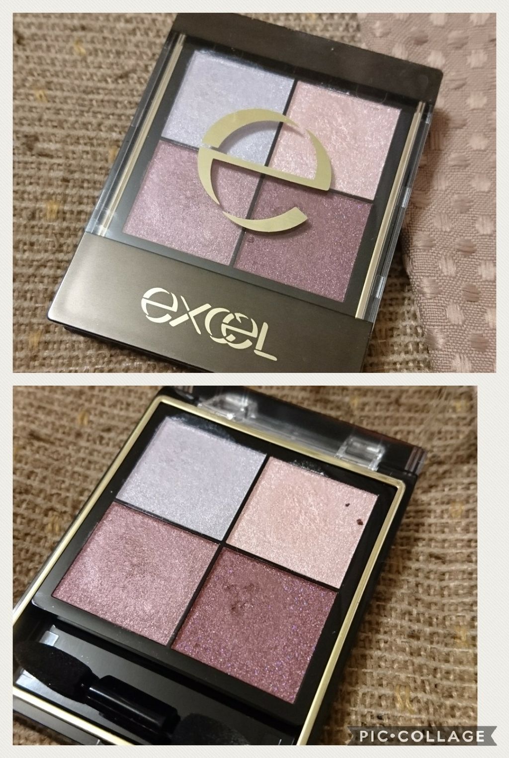 リアルクローズシャドウ/excel/アイシャドウパレットを使ったクチコミ(1枚目)