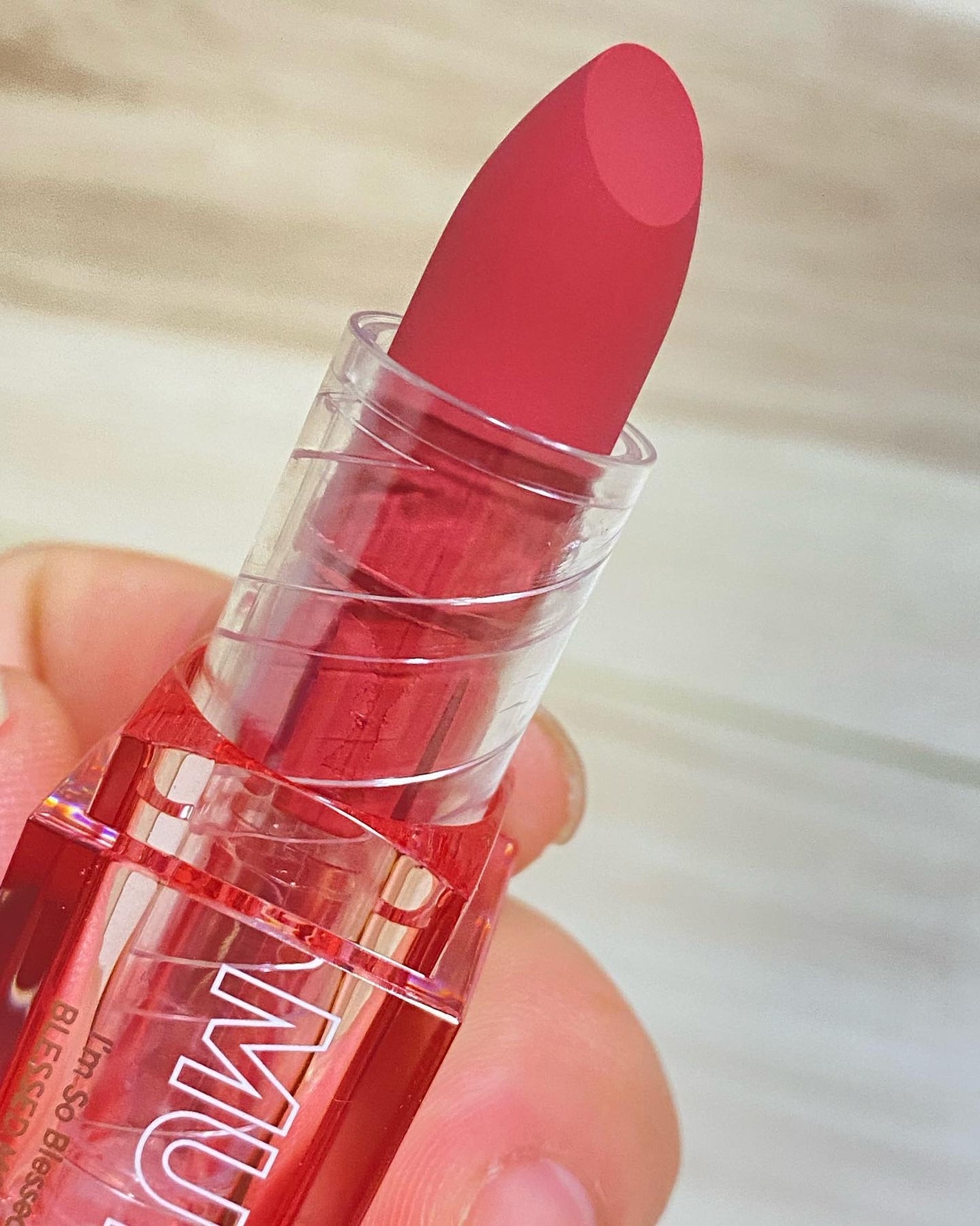 フラッフィリップティント/BLESSED MOON/リップティントを使ったクチコミ(2枚目)