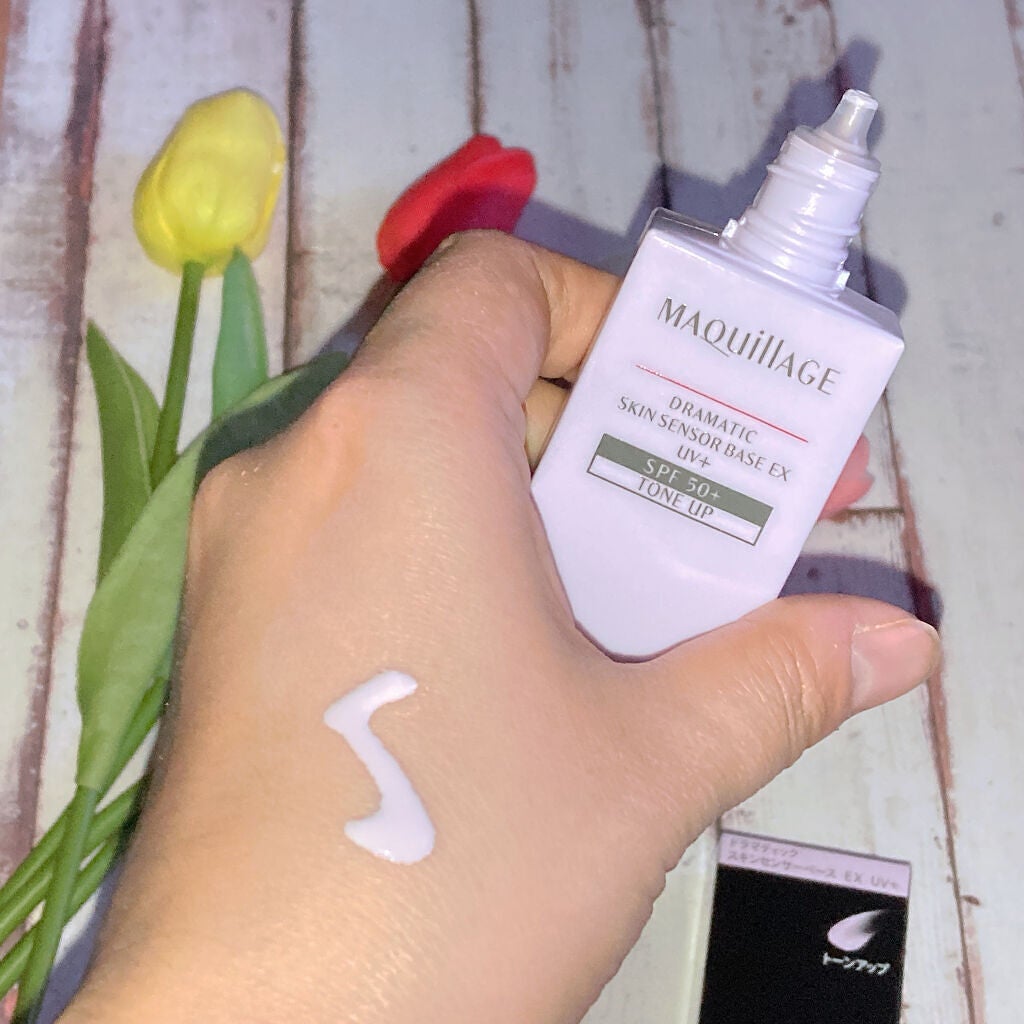 ドラマティックスキンセンサーベース EX UV+/マキアージュ/化粧下地を使ったクチコミ(4枚目)