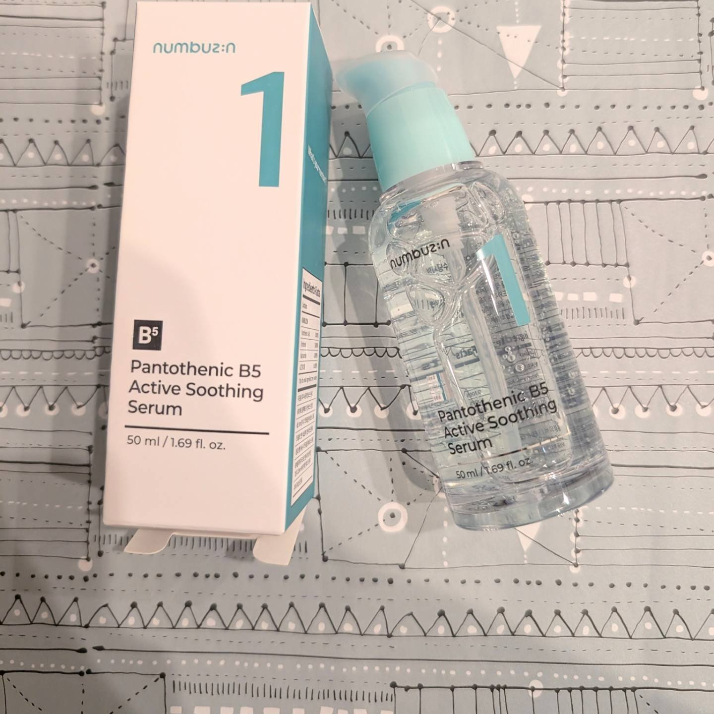 1番 塗るパントテン酸スージングクリーム/numbuzin/フェイスクリームを使ったクチコミ（2枚目）