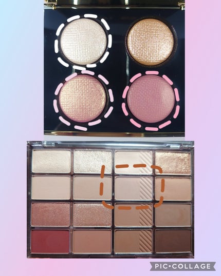 ソフトブラーリングアイパレット/wakemake/アイシャドウパレットを使ったクチコミ(4枚目)