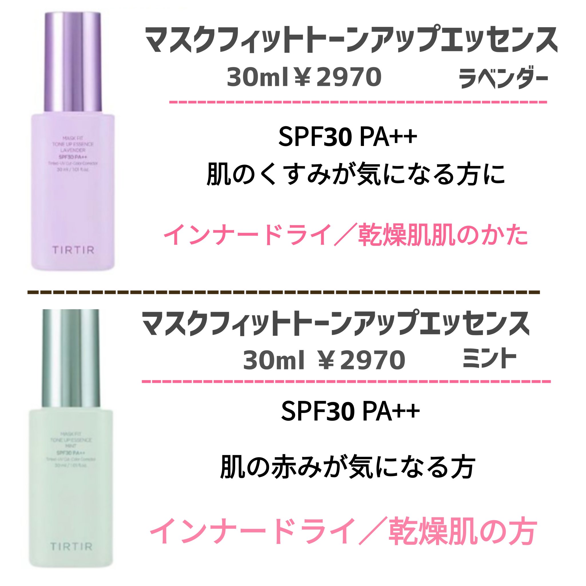 マスクフィットトーンアップエッセンス/TIRTIR(ティルティル)/化粧下地を使ったクチコミ（3枚目）