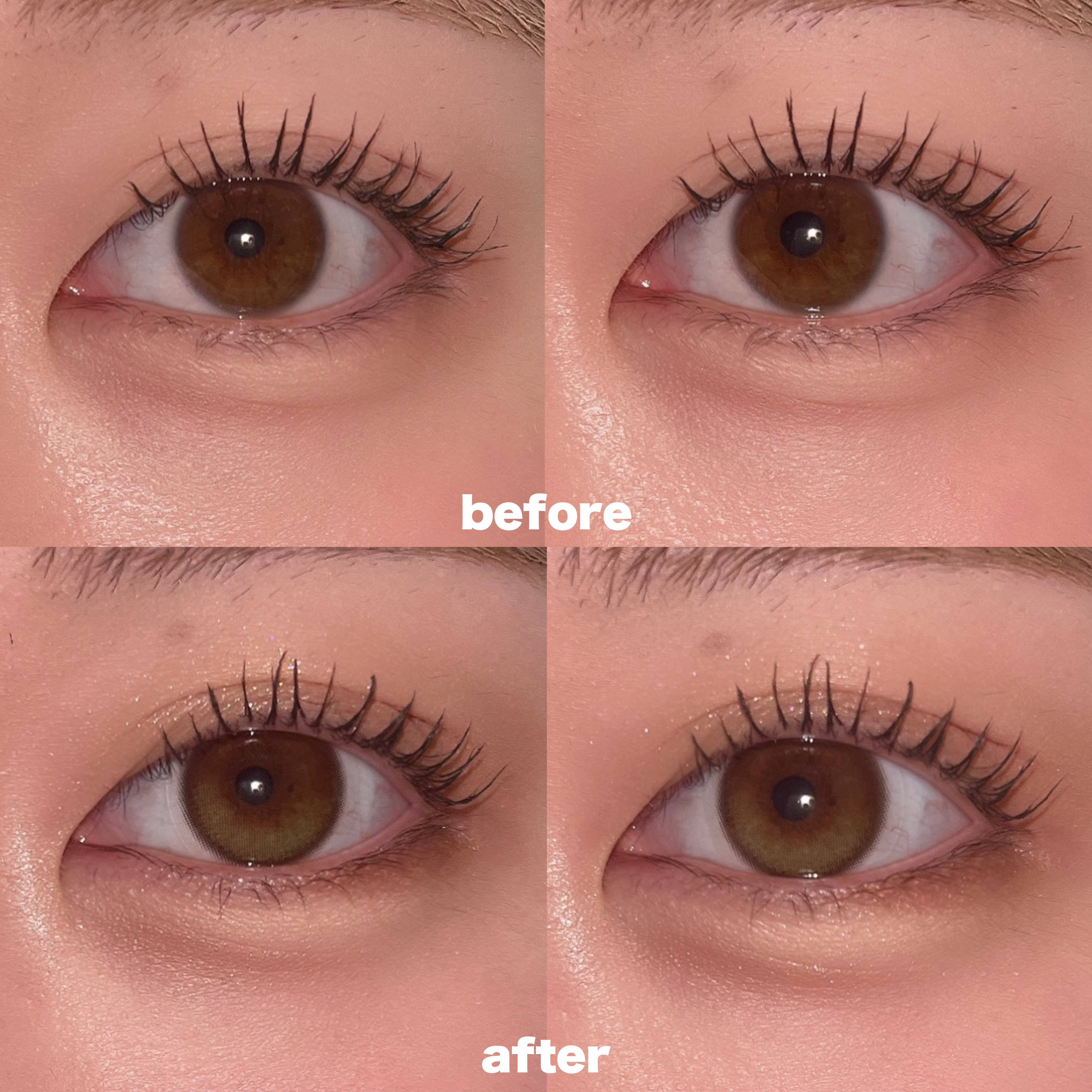 Glowy 1day/OLENS/ワンデー（１DAY）カラコンを使ったクチコミ（2枚目）