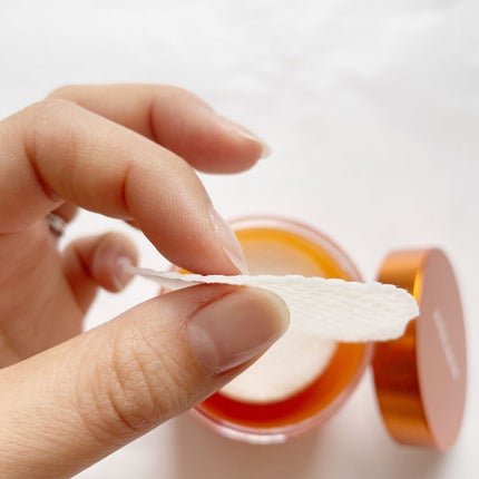 リアルカロテンブレミッシュクリアビタパッド/APRILSKIN/トナーパッドを使ったクチコミ(4枚目)