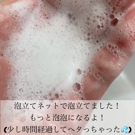 ピンクティーツリージェルクレンザー/APLIN/洗顔フォームを使ったクチコミ(3枚目)