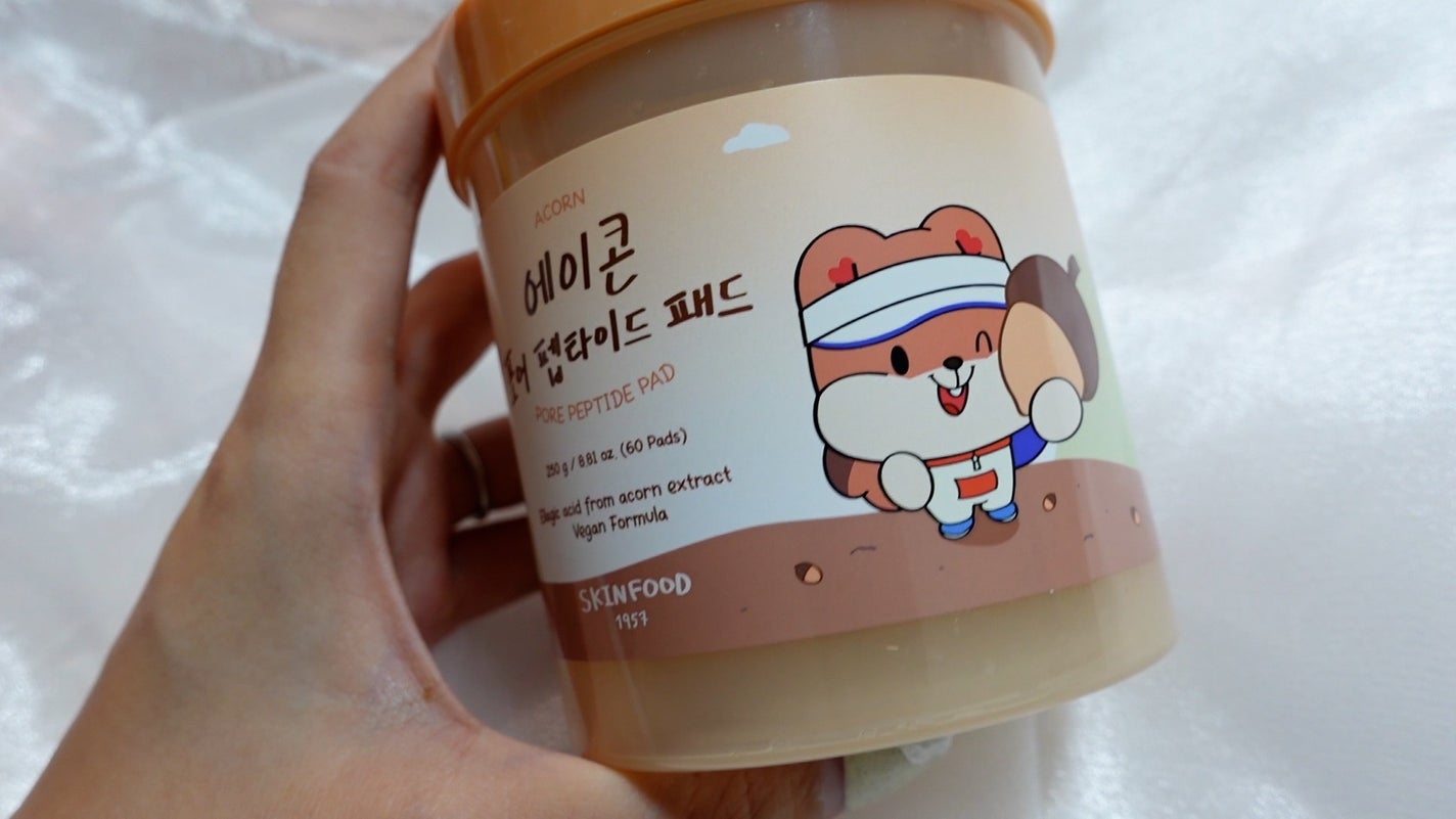 どんぐり ポア ペプチド パッド/SKINFOOD/トナーパッドを使ったクチコミ(2枚目)