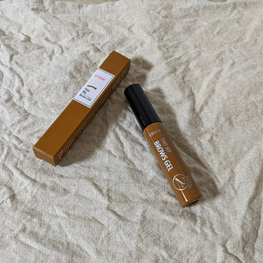 ティントマイブロウ ジェル ライトブラウン/ETUDE/眉ティントを使ったクチコミ（1枚目）