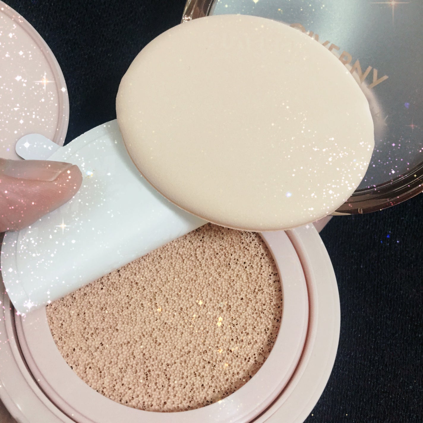 密着カバークッション/GIVERNY/クッションファンデーションを使ったクチコミ(3枚目)