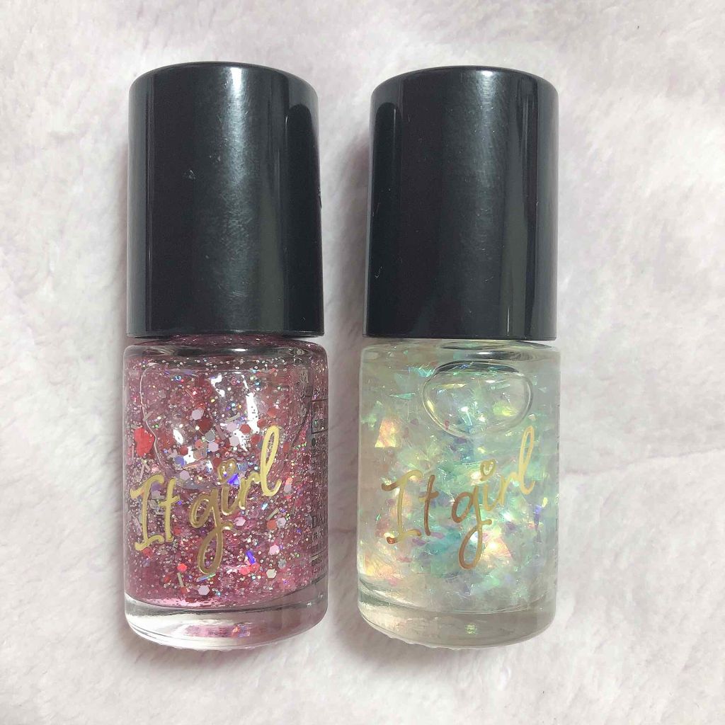 ITGグリッターネイル/DAISO/マニキュアを使ったクチコミ(1枚目)