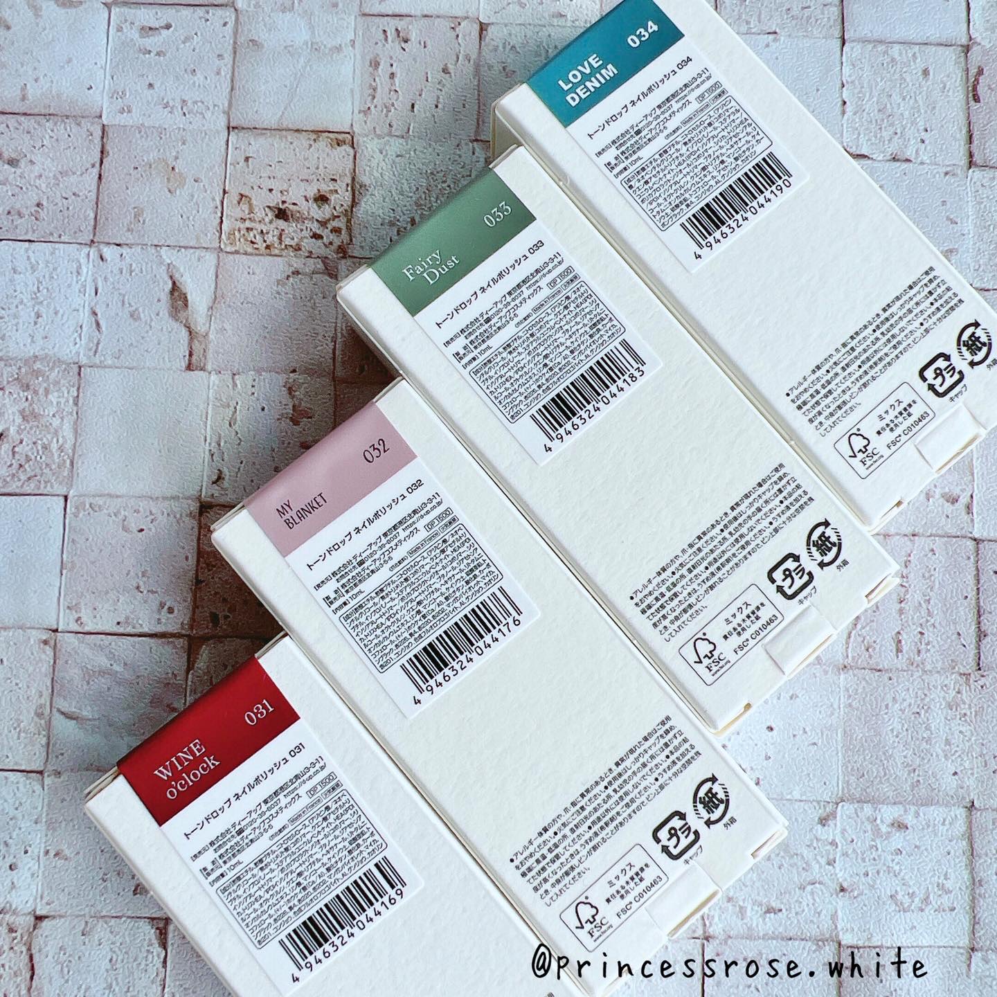 TONE DROP ネイルポリッシュ/D-UP/マニキュアを使ったクチコミ（3枚目）