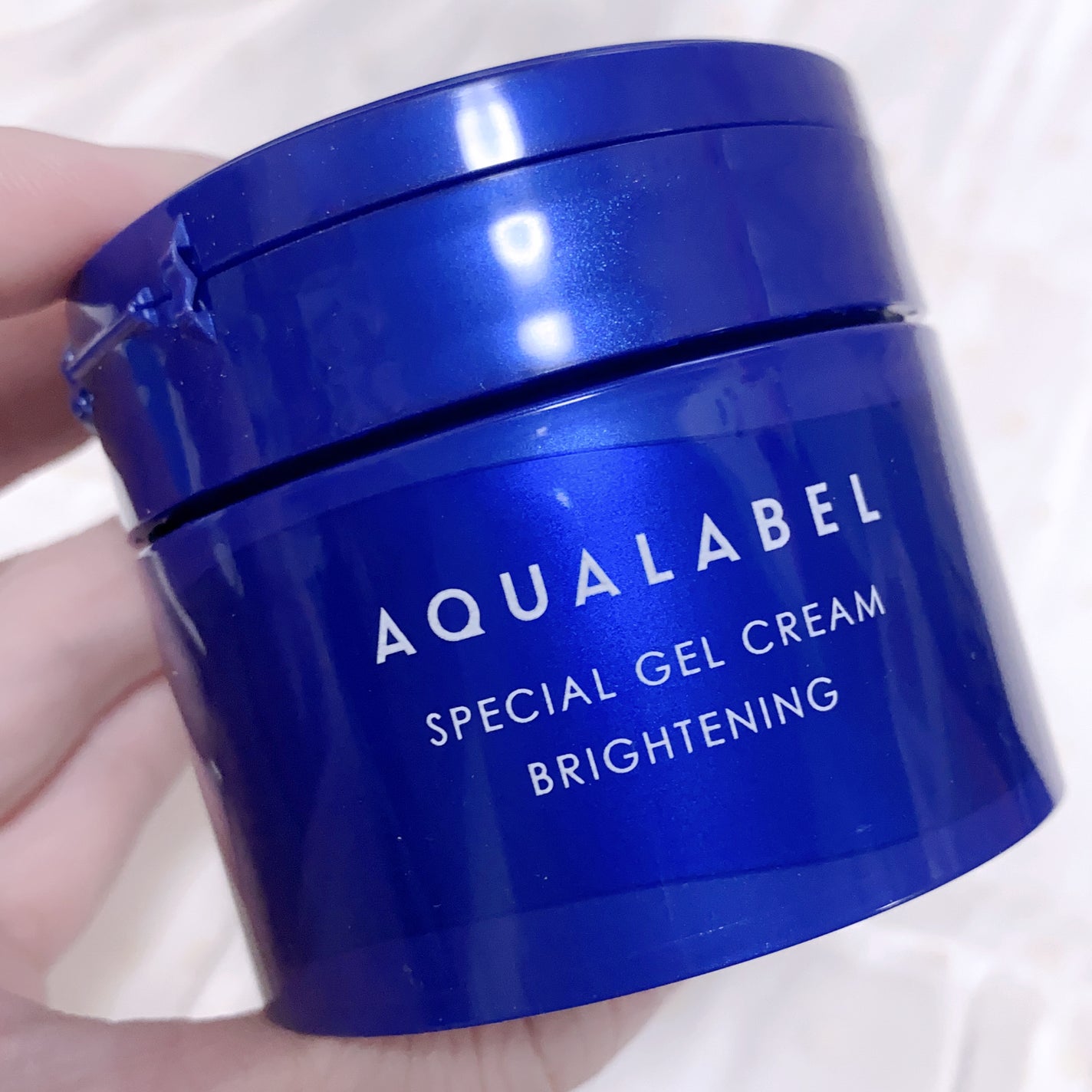 スペシャルジェルクリーム EX (ブライトニング) /アクアレーベル/オールインワン化粧品を使ったクチコミ(7枚目)