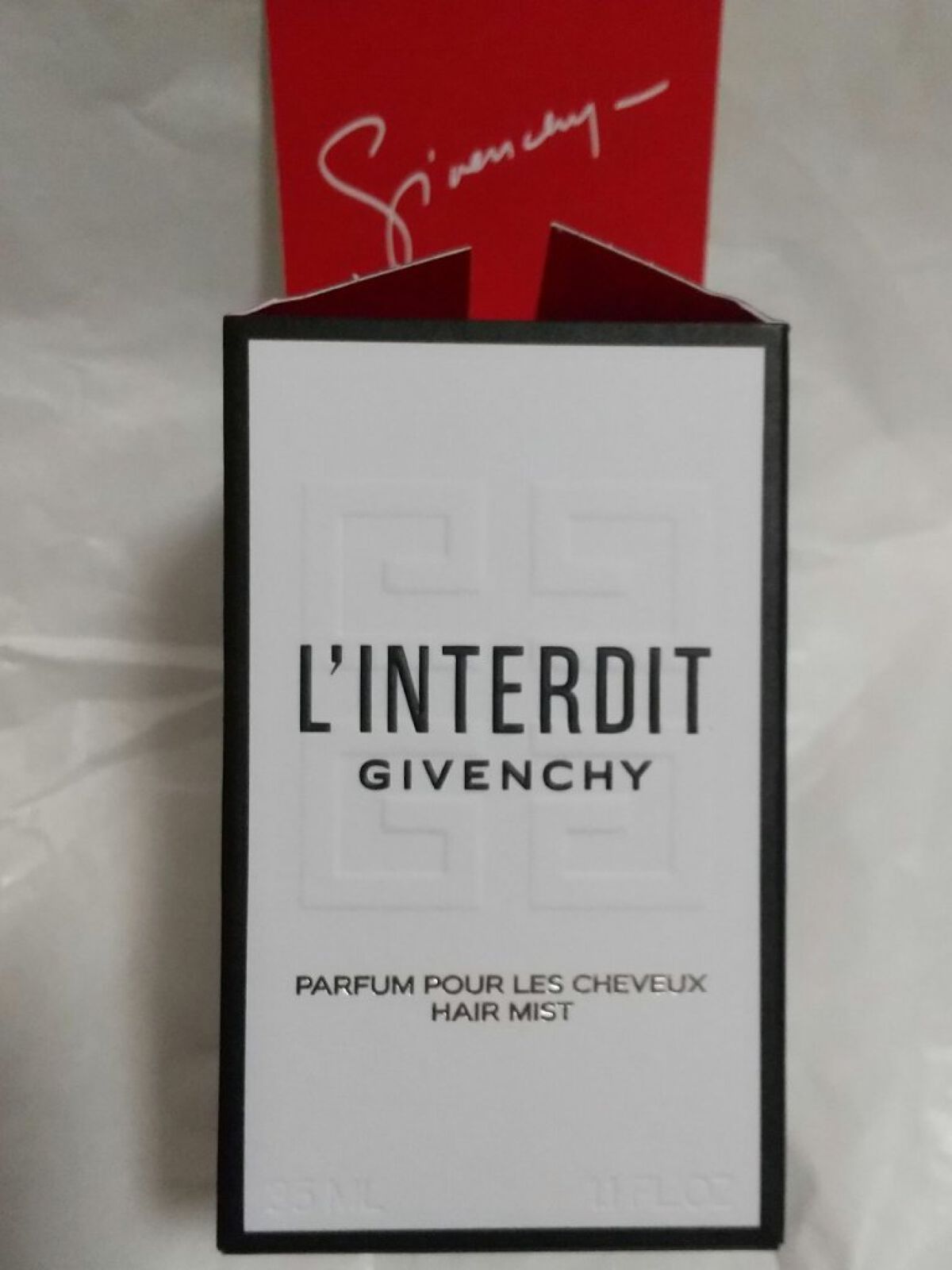 ランテルディ ヘア ミスト/GIVENCHY/ヘアミストを使ったクチコミ（3枚目）